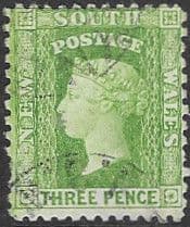 New South Wales 1882 Queen Victoria SG 226e Fine Used