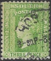 New South Wales 1882 Queen Victoria SG 226f Fine Used