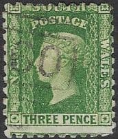 New South Wales 1882 Queen Victoria SG 227b Fine Used