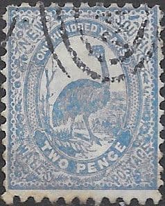 New South Wales 1888 SG 254e Emu Fine Used