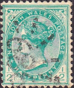 New South Wales 1892 Queen Victoria SG 273 Fine Used