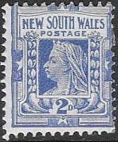 New South Wales 1897 Queen Victoria SG 292 Fine Mint