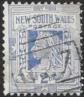 New South Wales 1897 Queen Victoria SG 292a Fine Used