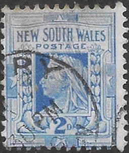 New South Wales 1897 Queen Victoria SG 292b Fine Used