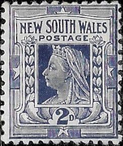 New South Wales 1897 Queen Victoria SG 293a Fine Mint