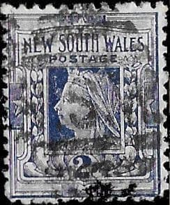 New South Wales 1897 Queen Victoria SG 293a Fine Used