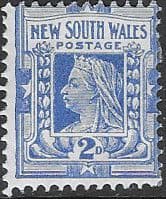 New South Wales 1897 Queen Victoria SG 293b Fine Mint