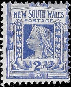New South Wales 1897 Queen Victoria SG 294 Fine Mint