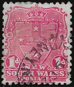 New South Wales 1899 Queen Victoria SG 299 Fine Used