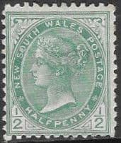 New South Wales 1902 Queen Victoria SG 313 Fine Mint