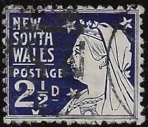 New South Wales 1902 Queen Victoria SG 316 Fine Used
