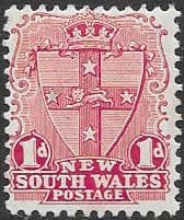 New South Wales 1902 Shield SG 314 Fine Mint