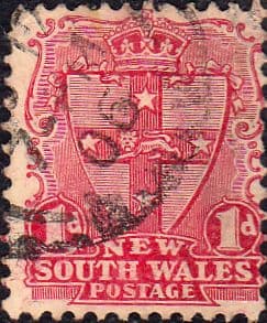 New South Wales 1905 Shield SG 334 Fine Used