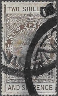 New Zealand 1882 Postal Fiscal SG F112 Fine Used