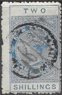 New Zealand 1882 Postal Fiscal SG F22 Fine Used