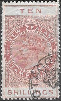 New Zealand 1895 Postal Fiscal SG F66 Fine Used