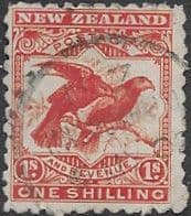 New Zealand 1899 Kea and Kaka SG 268a Fine Used