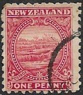 New Zealand 1900 Rotomahana SG 274a Fine Used