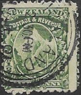 New Zealand 1902 Mount Cook or Aorangi SG 300 Fine Used