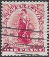 New Zealand 1902 Universal Postage SG 303 Fine Used