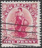 New Zealand 1908 SG 386 Universal Postage Fine Used