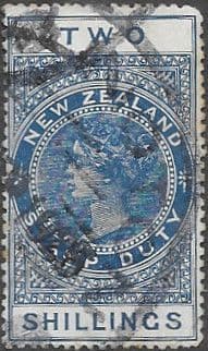 New Zealand 1913 Postal Fiscal SG F111 Fine Used