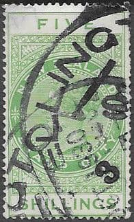 New Zealand 1913 Postal Fiscal SG F115 Fine Used