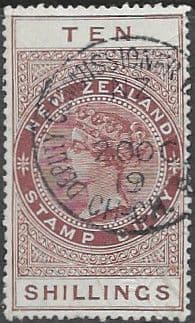 New Zealand 1913 Postal Fiscal SG F120 Fine Used