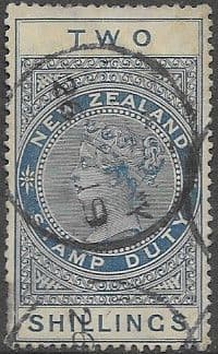 New Zealand 1913 Postal Fiscal SG F98 Fine Used