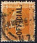 New Zealand 1915 King George V Official SG O92 Fine Used