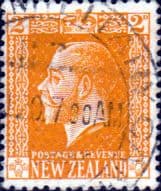 New Zealand 1915 SG 418a George V Head Fine Used