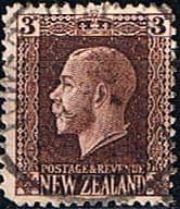 New Zealand 1915 SG 420b George V Head Fine Used