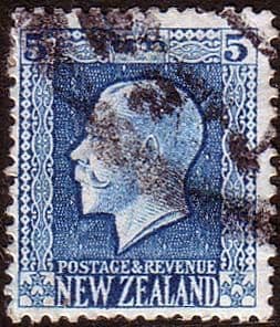 New Zealand 1915 SG 424d George V Head Fine Used