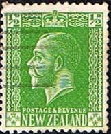 New Zealand 1915 SG 444 George V Head Fine Used