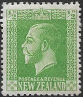 New Zealand 1915 SG 446 George V Head Fine Mint