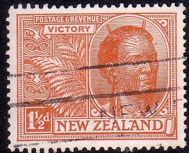 New Zealand 1920 Peace Victory SG 455 Fine Used