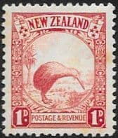 New Zealand 1935 Brown Kiwi SG 557 Fine Mint