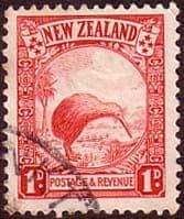 New Zealand 1935 Brown Kiwi SG 557c Fine Used