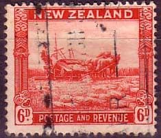 New Zealand 1935 SG 564 Harvesting Fine Used