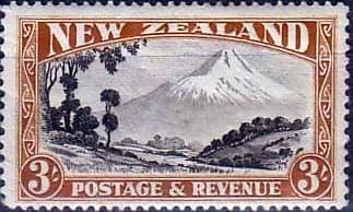 New Zealand 1935 SG 569a Mount Egmont Fine Used