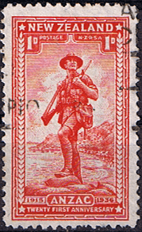 New Zealand 1936 Anzac SG 592 Fine Used