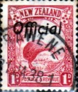 New Zealand 1936 Pictorial Official SG O121 Fine Used
