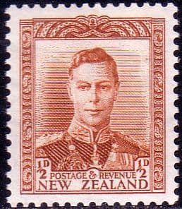 New Zealand 1938 King George VI SG 604 Fine Mint