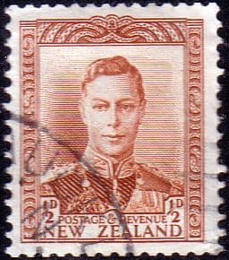 New Zealand 1938 King George VI SG 604 Fine Used