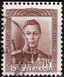 New Zealand 1938 King George VI SG 607 Fine Used