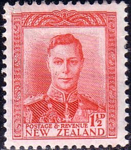 New Zealand 1938 King George VI SG 608 Fine Mint