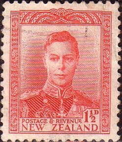 New Zealand 1938 King George VI SG 608 Fine Used