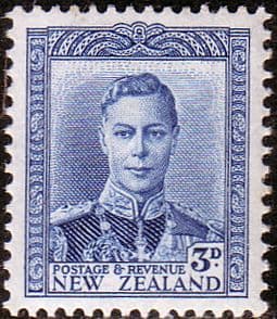 New Zealand 1938 King George VI SG 609 Fine Mint