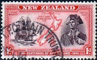 New Zealand 1940 Centenary SG 614 Fine used