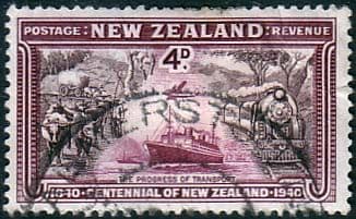New Zealand 1940 Centenary SG 619 Fine Used